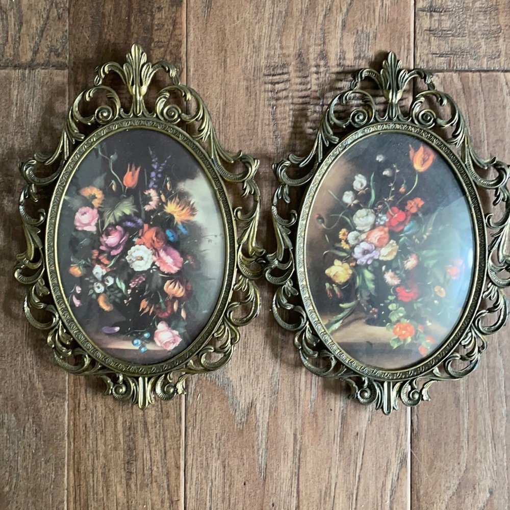 Vintage Italian foral art